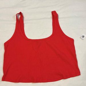 Old Navy Women's Ultra Fitted Crop Knit Tank Top